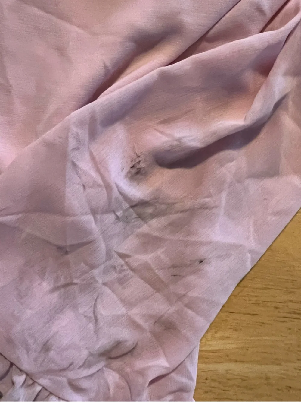 J. Crew Dusty Rose Ruffle Blouse